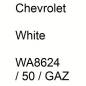 Preview: Chevrolet, White, WA8624 / 50 / GAZ.